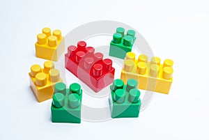 Lego bricks