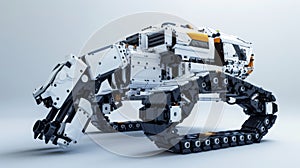 Lego Robot Made of Lego Parts