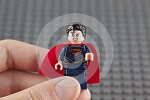 Lego Superman minifigure