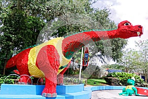 Legoland Florida Resort stylized as LEGOLAND Florida Resort is a vacation destination in Winter Haven, Florida featuring a theme