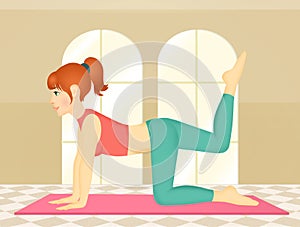 Legs and buttocks exercises