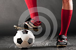 Legs of soccer img