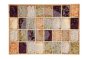 Leguminous collection.