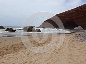 Legzira beach , Morocco