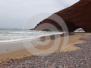 Legzira beach , Morocco