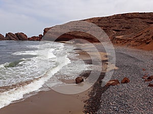 Legzira beach in Morocco