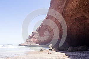 Legzira beach, Morocco.