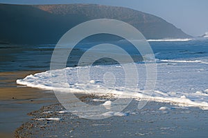 Legzira stone arches, Atlantic Ocean, Morocco, Africa