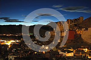 Leh by night photo