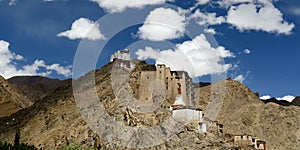 Leh palace in the Leh city in Ladakh