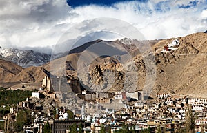 Leh Palace - Namgyal Tsemo Gompa - Leh - Ladakh