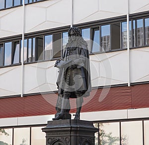 Leibniz Denkmal Leipzig photo