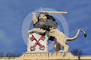 Leiden coat of arms photo