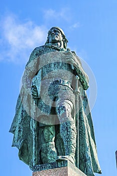 Leif Eriksson Statue Reykjavik Iceland