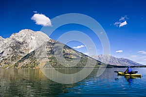 Leigh Lake in Wyoming