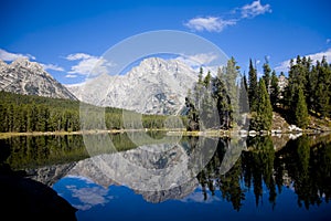 Leigh Lake in Wyoming