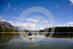 Leigh Lake in Wyoming