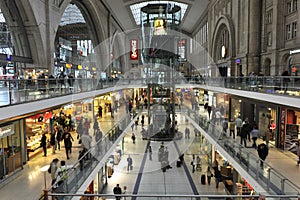 Leipzig Central Station, Germany