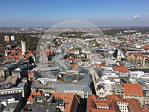 Leipzig cityscape
