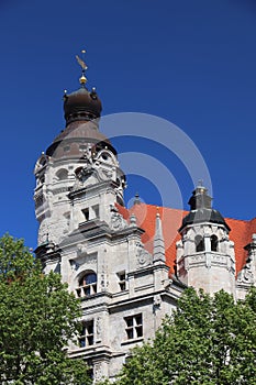 Leipzig Rathaus in Germany