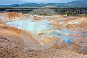 Leirhnjukur - Clay Hill lava field in North Iceland