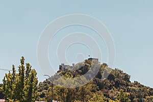 Leiria castle view, Portugal