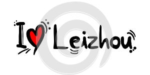 Leizhou city of China love message