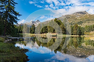 Lej Marsch (alpine lake) photo