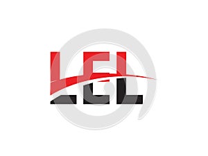 LEL Letter Initial Logo Design