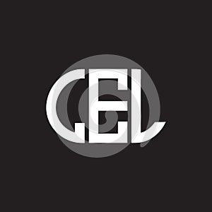 LEL letter logo design on black background. LEL creative initials letter logo concept. LEL letter design