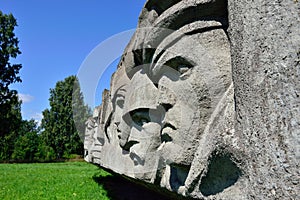 Lembolovo frontier, Monument to victory. St.-Petersburg,