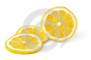 Isolated lemon