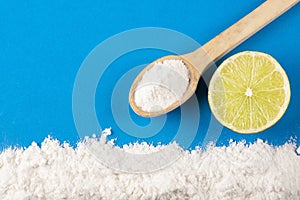 Lemon and baking soda - Citrus Ã— limon