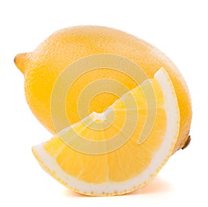 Lemon or citron citrus fruit