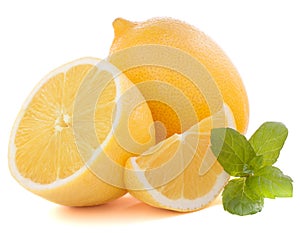 Lemon or citron citrus fruit