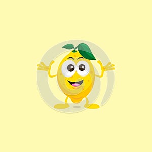 Lemon decisive mascot