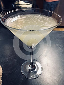 Lemon drop martini photo