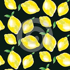 Lemon element. concept vivid back fashion backdrop