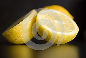 Lemon fresh fruit