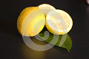 Lemon fresh fruit