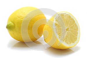 isolated lemon photo