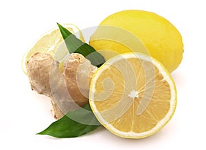 Lemon and ginger