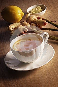 Lemon and Ginger Tea