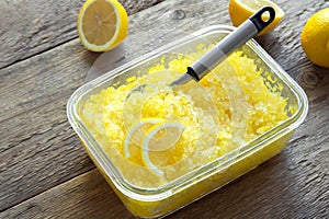 Lemon Granita