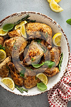 Lemon herbed garlic chicken