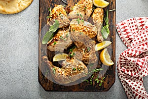 Lemon herbed garlic chicken