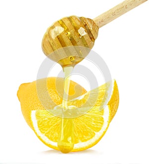 Lemon with honey