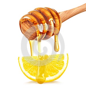 Lemon with honey