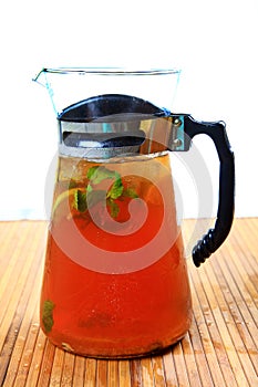 Lemon ice tea pitcher