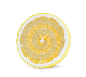 Lemon isolated on white background